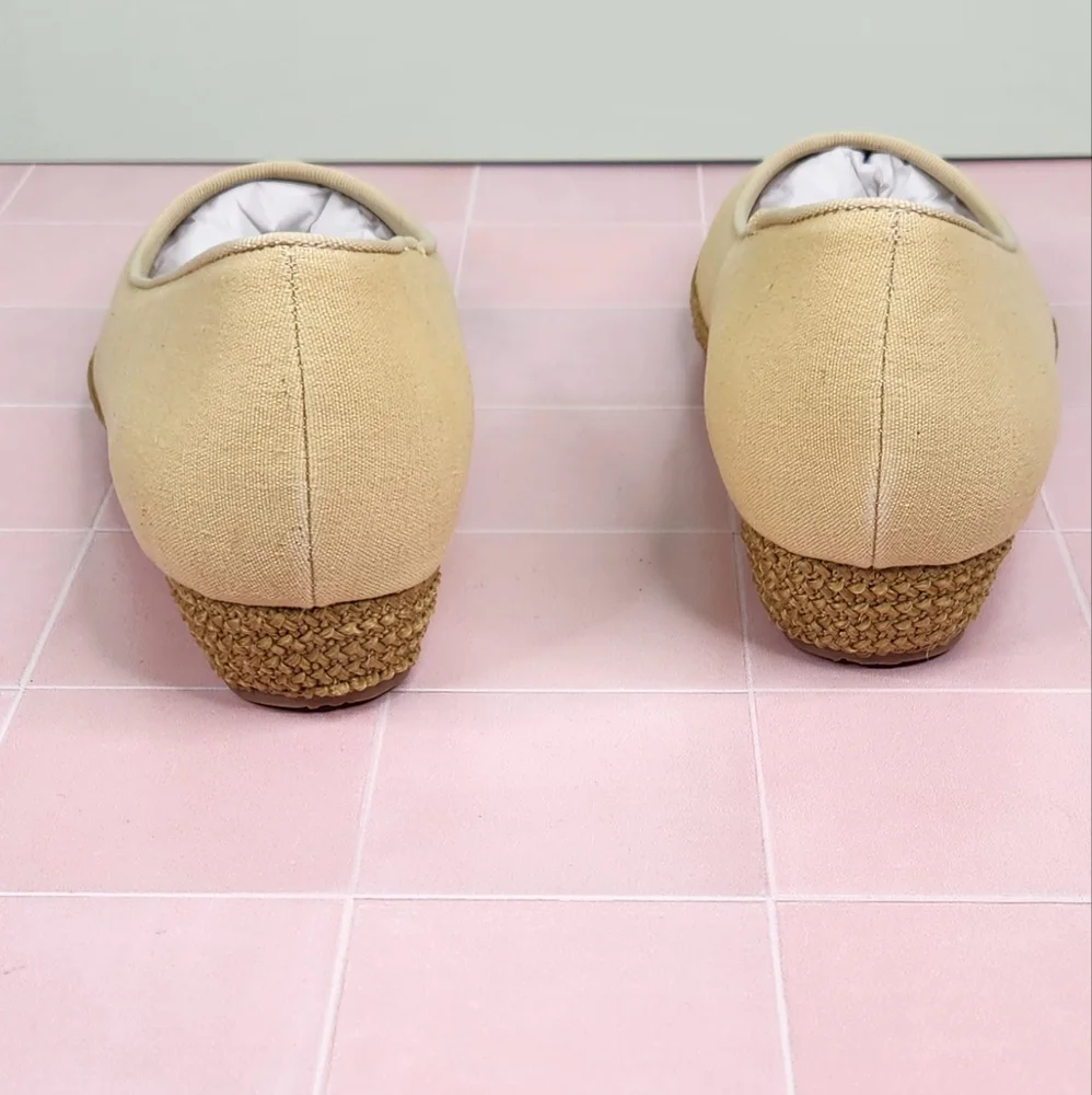 Beacon Phoenix Canvas Wide Paillettes Espadrilles